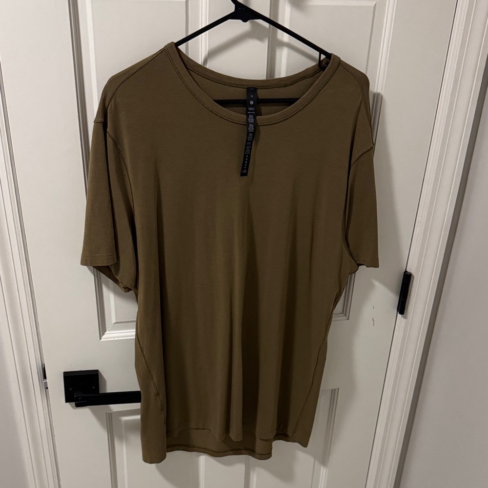 Lululemon Athletica Tan T-Shirt